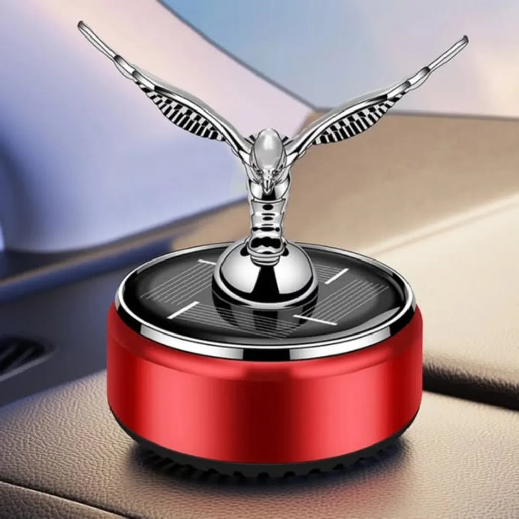 Automatic Rotating Solar Car Dashboard Air Freshener