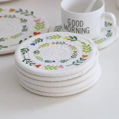 2pcs Woven Wood Placemats