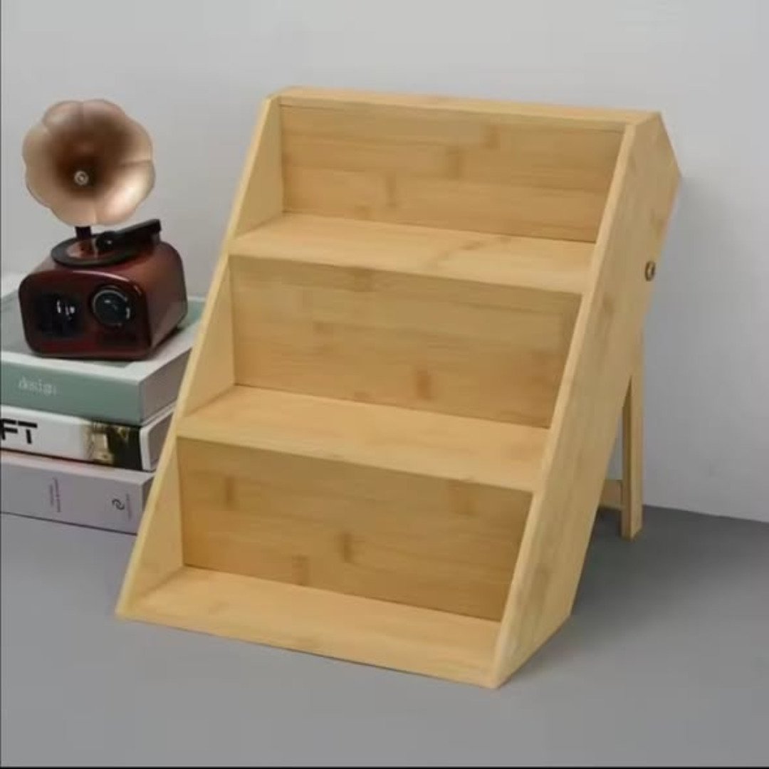 3 Tier Bamboo Spice Rack