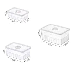 Acrylic Transparent fridge organizer