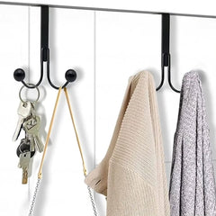 Over The Door Double Hanger Hooks