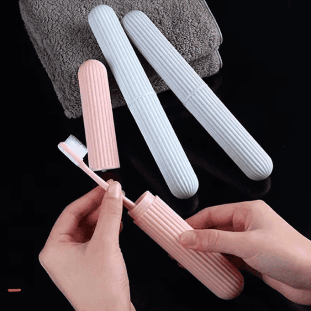 2pcs Travel Toothbrush Holder