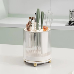 Luxury Multi-functional Rotary Knife rack