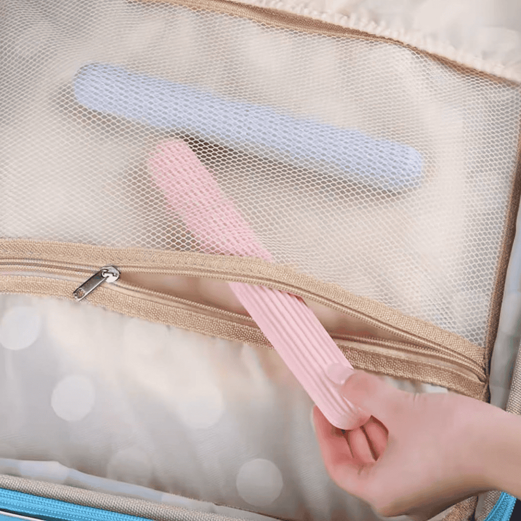 2pcs Travel Toothbrush Holder