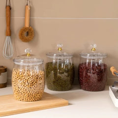 Transparent Large Sealed Storage Jar