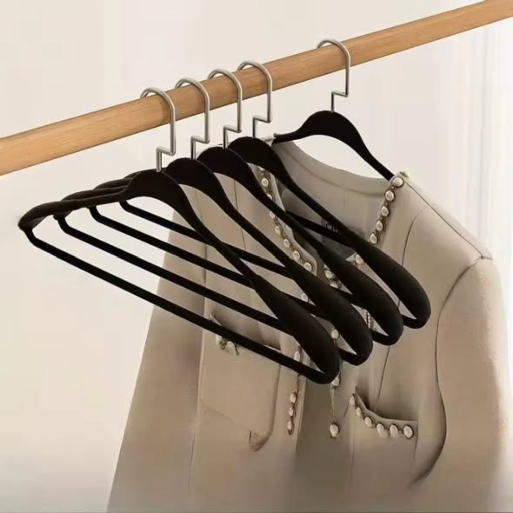Arc-Shaped Thickened Clothes Hangers 10pcs Set