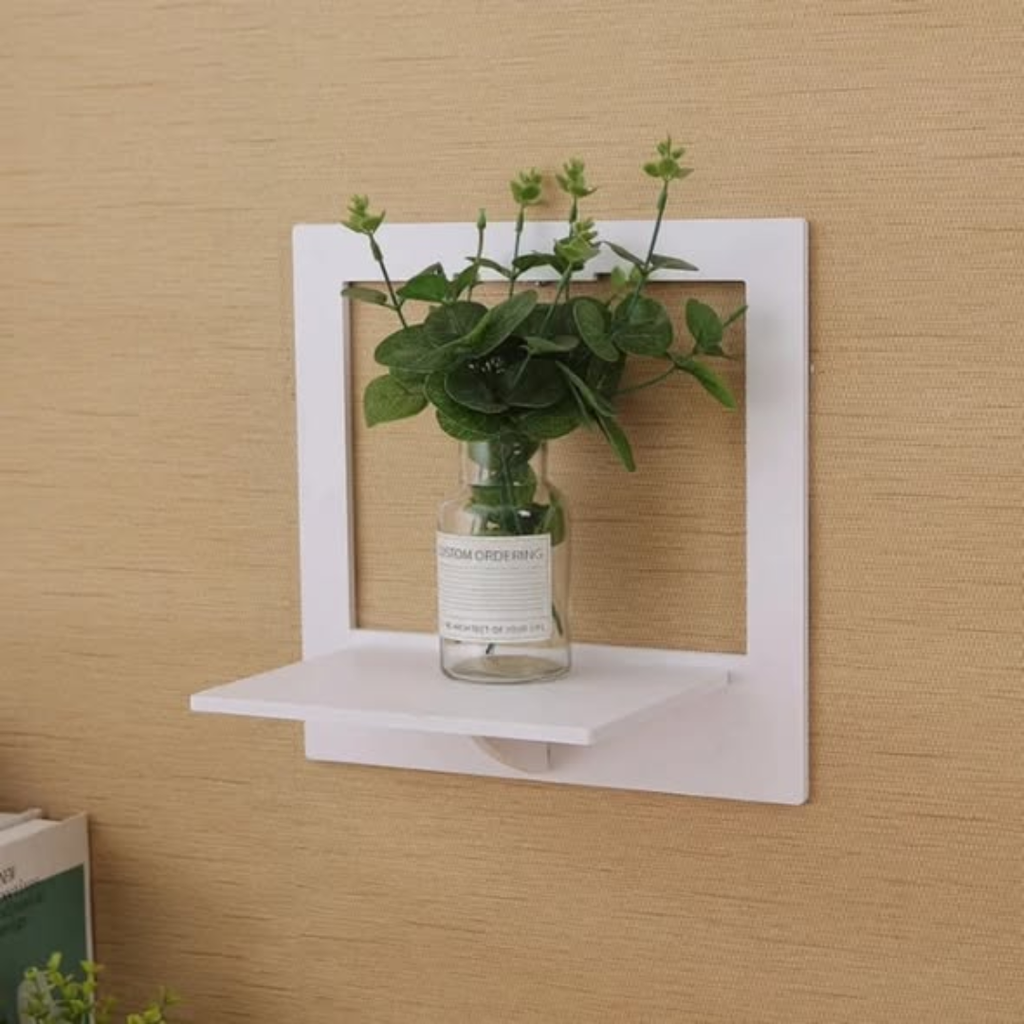 Creative wall mounted floating shelf