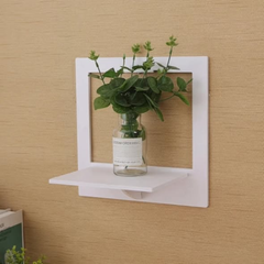 Creative wall mounted floating shelf