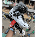 White Hard Boot Skates