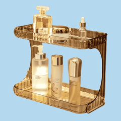 Acrylic Double Layer Cosmetic Organizer