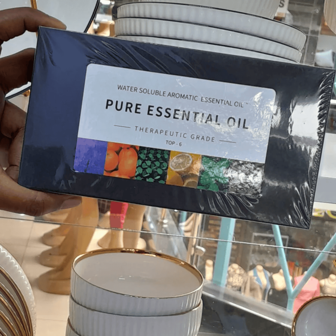 6pc set of 100{2065b22fa491b266a992e40606aaf4f3b30023166bdd0a41802df372cc64f91d} Pure Natural Aromatherapy Essential Oils
