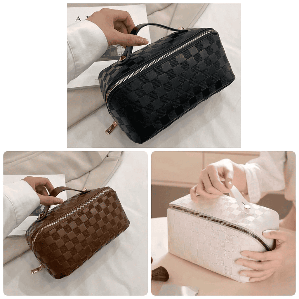 PU Leather Cosmetic Storage Bags