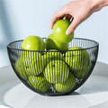 Round Decorative Fruit Basket