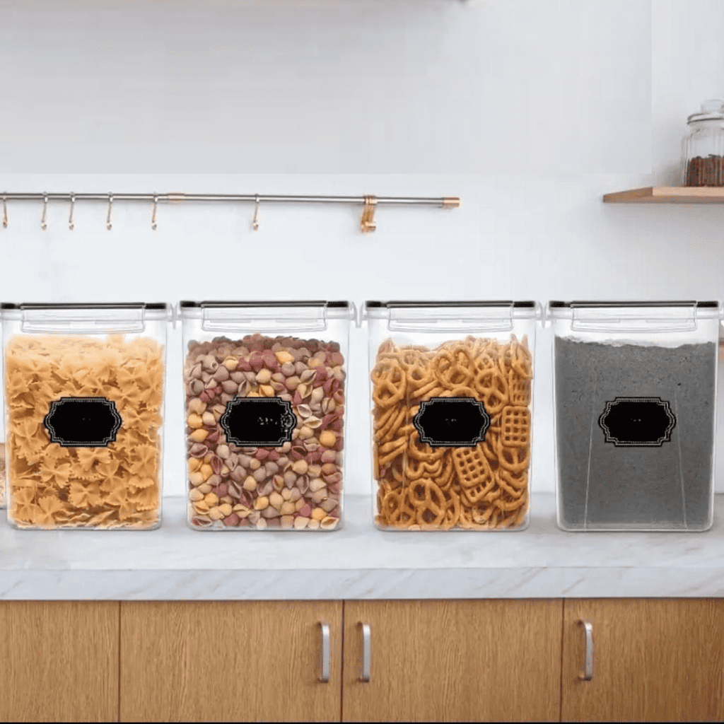 4pcs BPA-Free Airtight Food Storage Containers