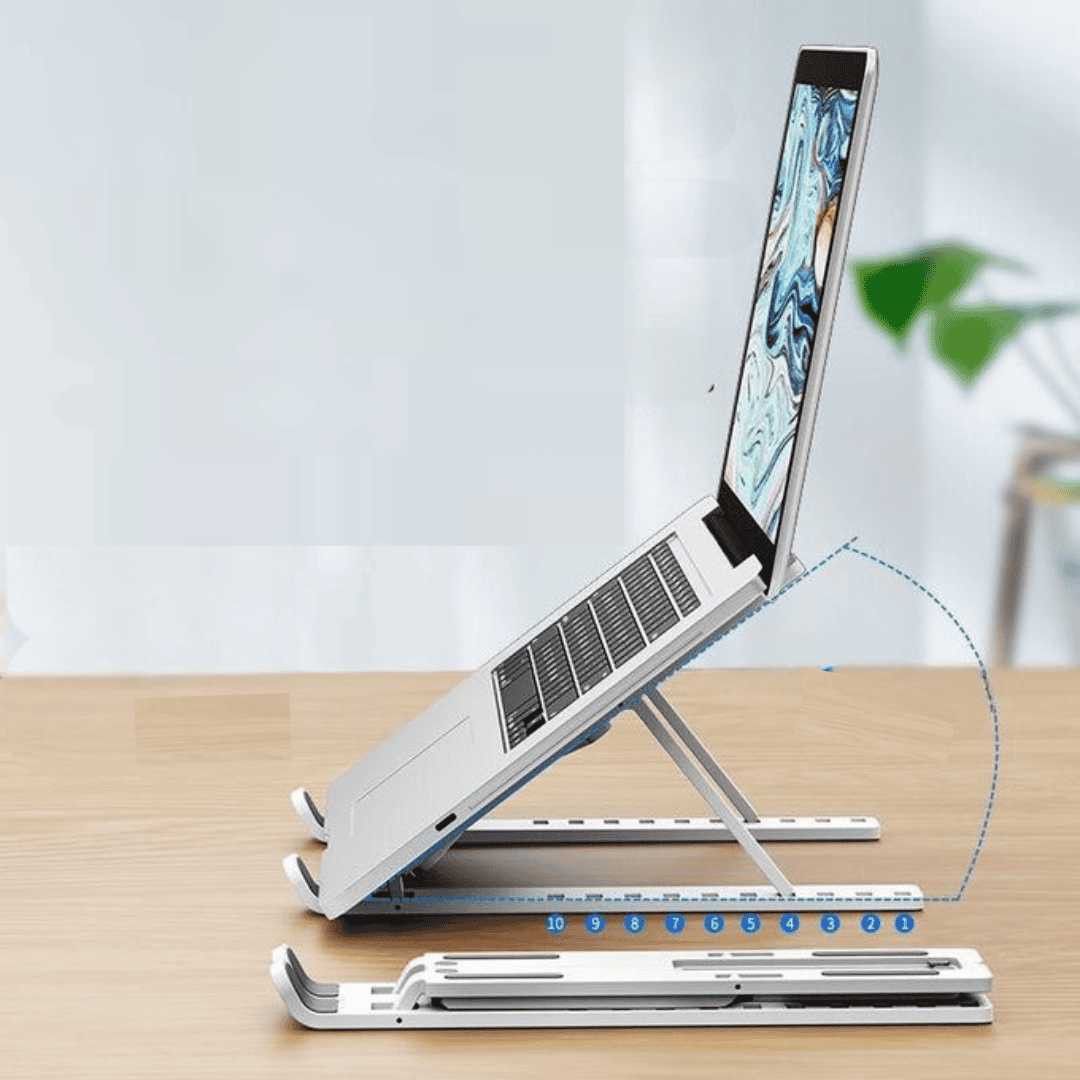 Metallic Adjustable Laptop Stand
