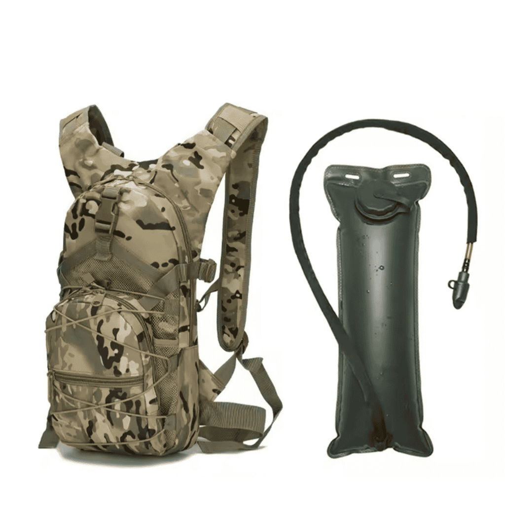 2-in-1 Hydration Backpack with 3L Insulated Water Bag