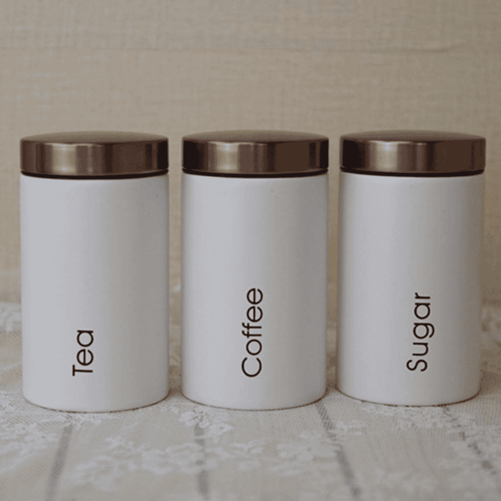Sugar Tea and Coffee Canisters