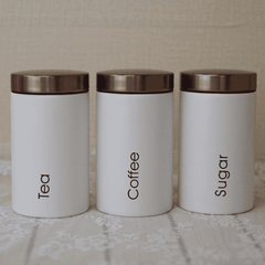 Sugar Tea and Coffee Canisters