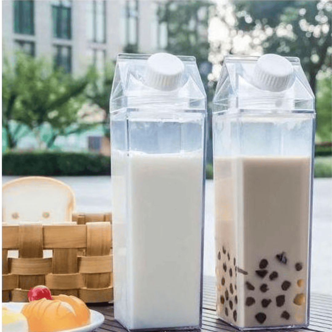 Acrylic Fresh Milk Bottle