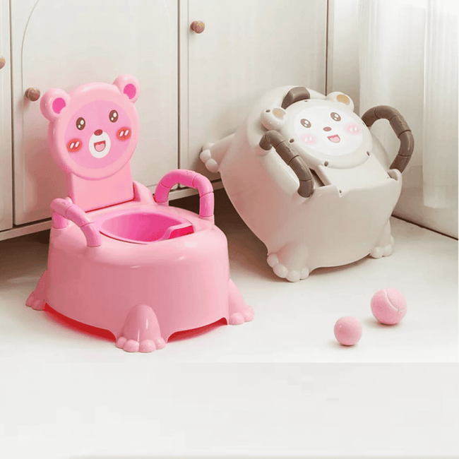 Bear-Shaped Portable Baby Training Potty