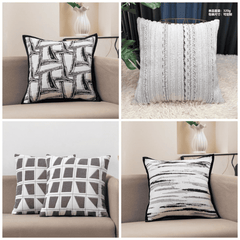 Decorative Pillow Case and Lumbar Pillow Case
