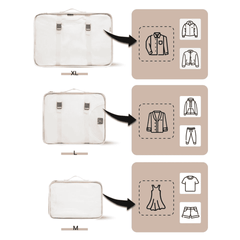 9pcs Luggage Travel Organizers for Suitcase