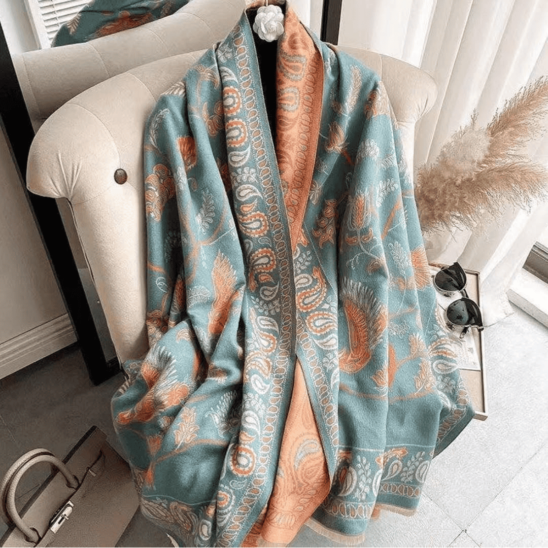 Floral Print Scarf for Women