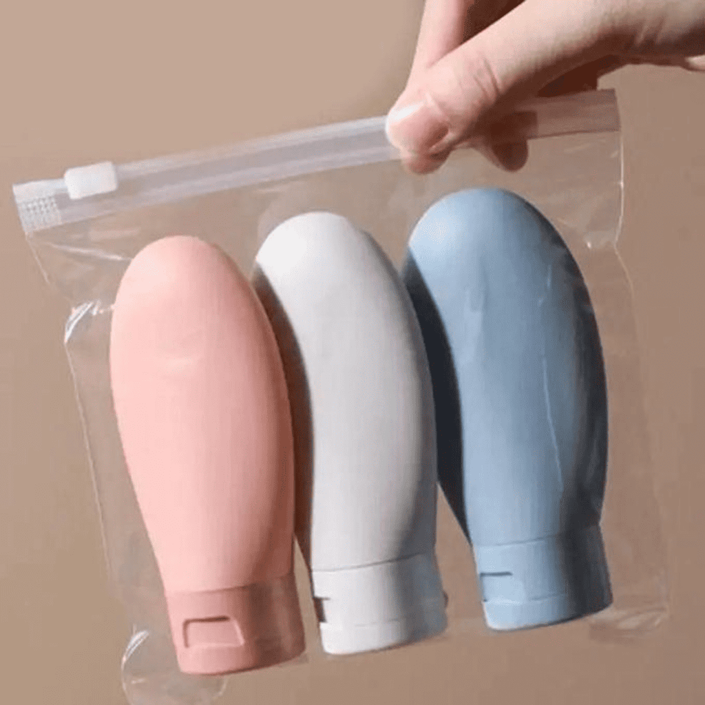 3pcs Squeezed Bottles Travel Set