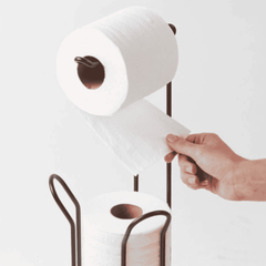 Stainless Steel Free Standing Tissue Holder