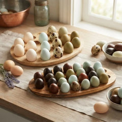 Wooden Egg Storage Box