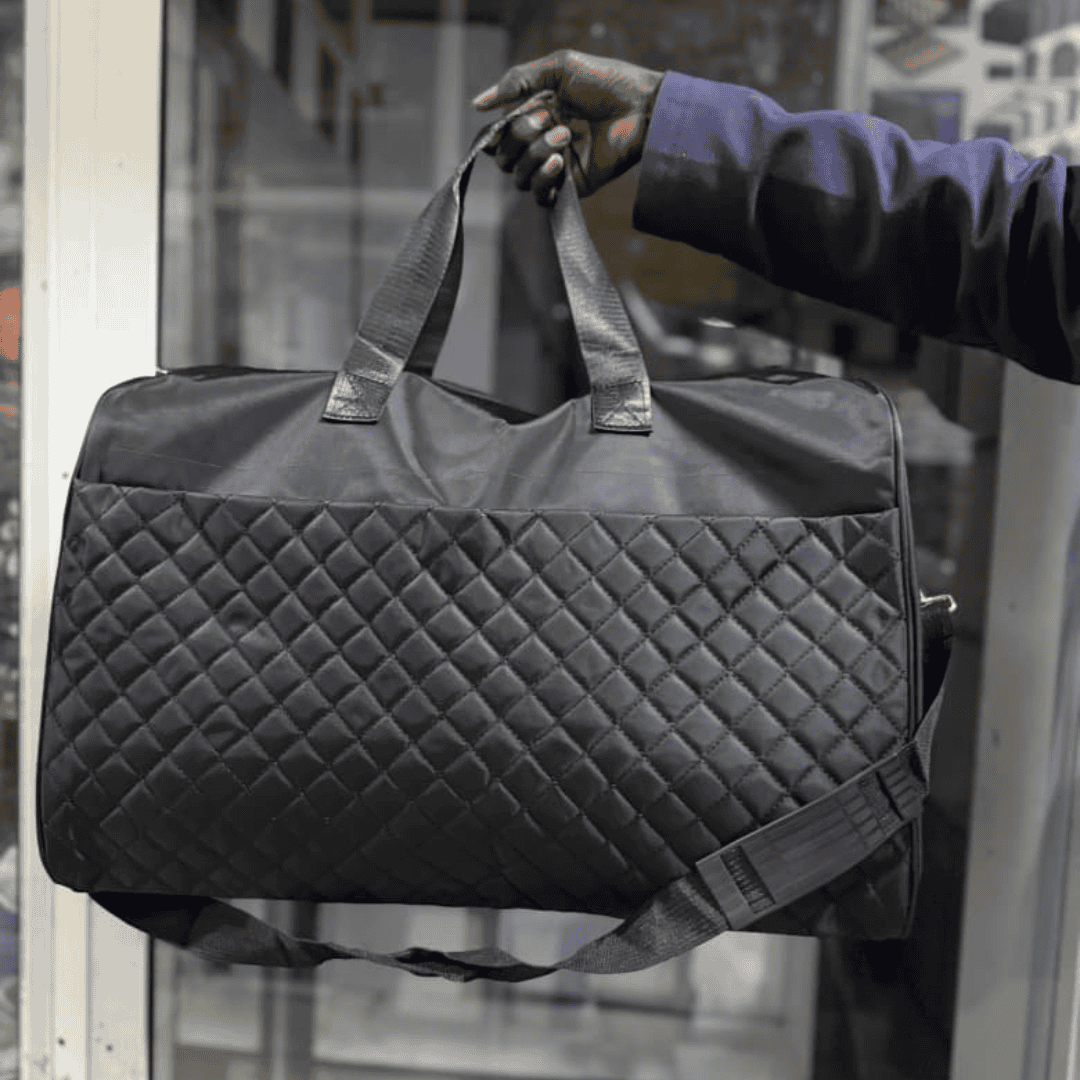 Quilted Large Waterproof Capacity Duffle Bag