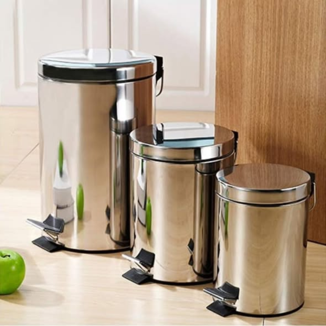 Stainless steel Pedal Dustbin