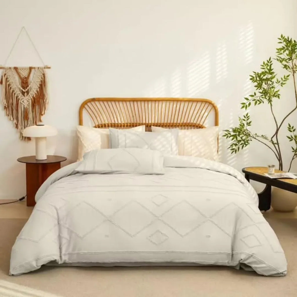 6*7 Tufted Design Duvet Cover