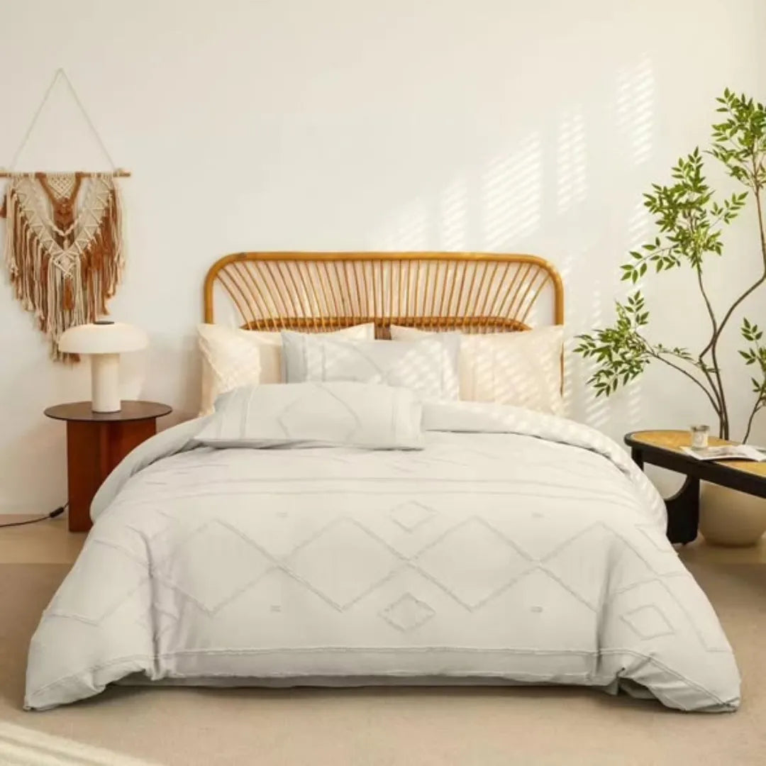6*7 Tufted Design Duvet Cover