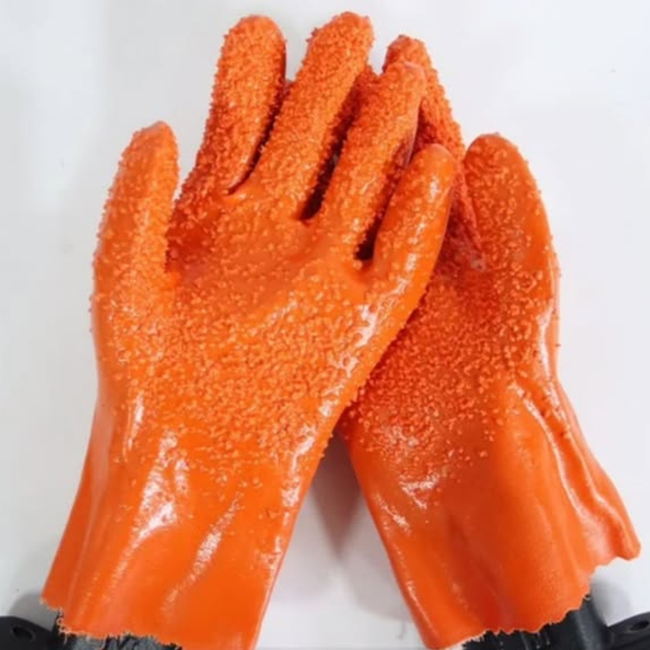 Hard silicone Latex Studded Gloves
