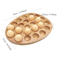 Wooden Egg Storage Box
