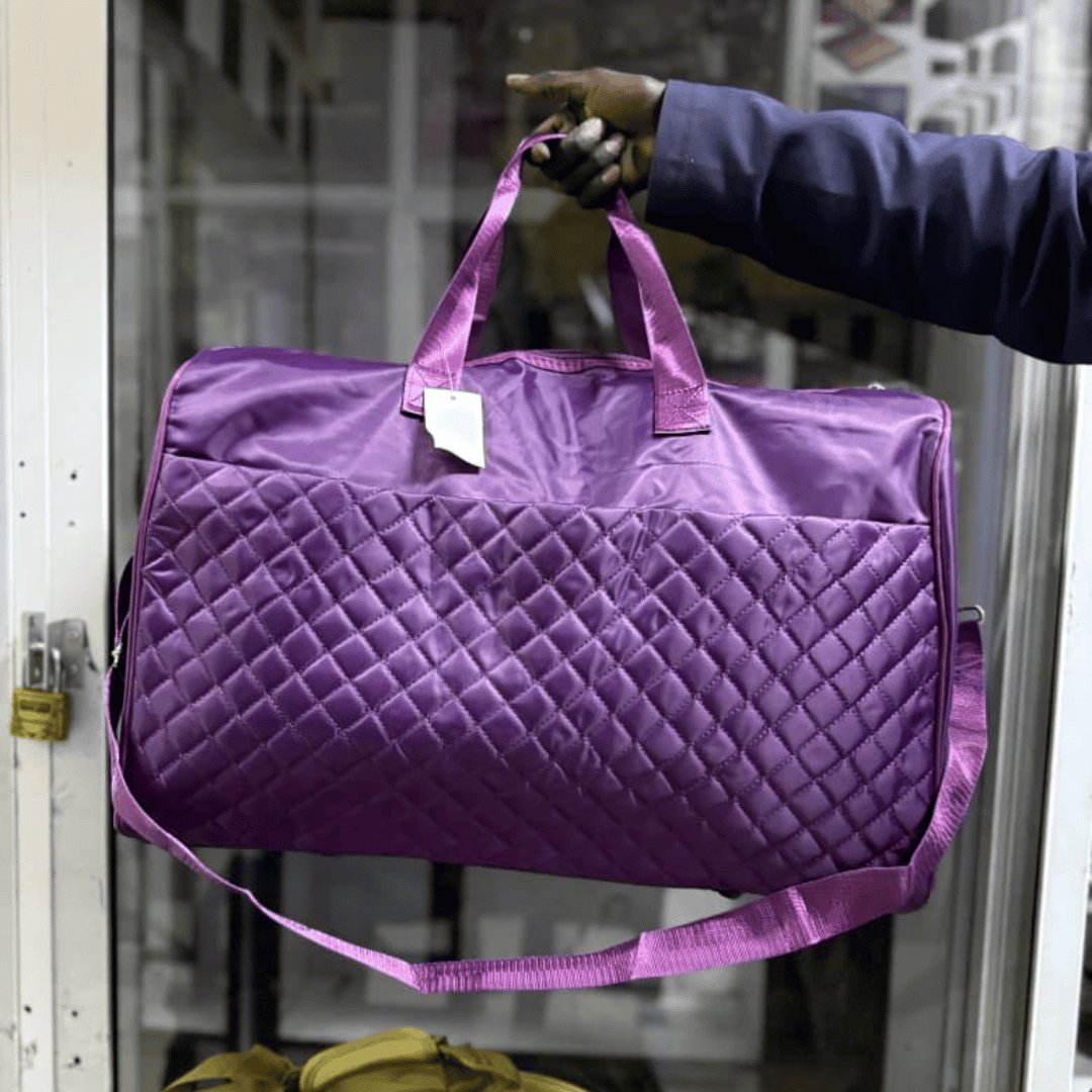 Quilted Large Waterproof Capacity Duffle Bag