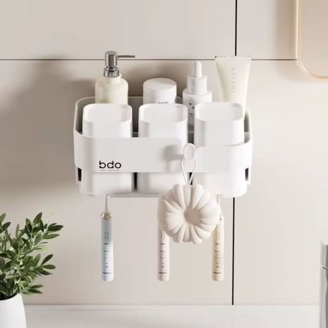 Bathroom Wall Mounted Toothbrush Holder