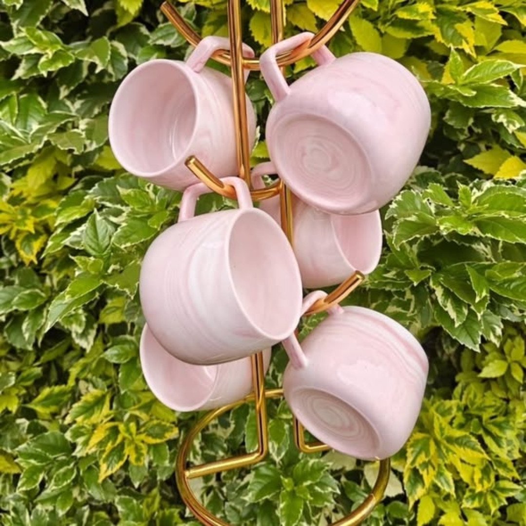 Pot mug 6 pcs