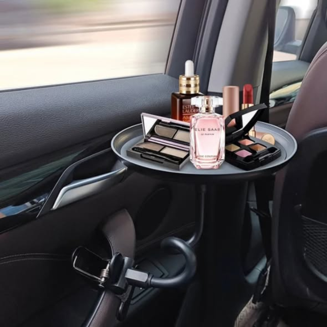 Multifunctioal car food drink dinning tray