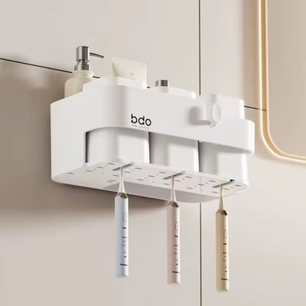 Bathroom Wall Mounted Toothbrush Holder