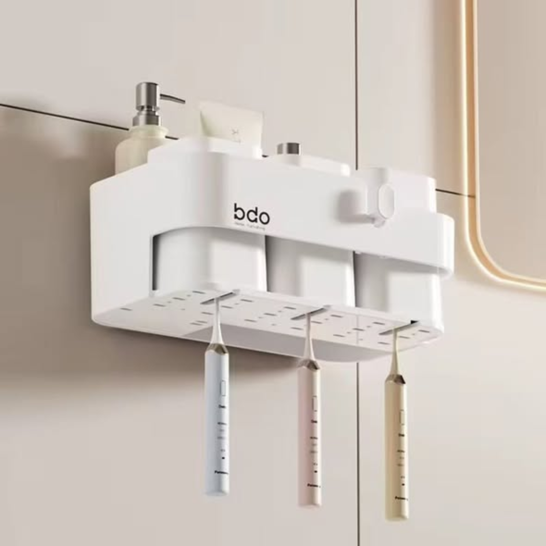 Bathroom Wall Mounted Toothbrush Holder