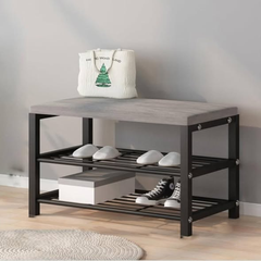 3-Tier Shoe Bench for Entryway
