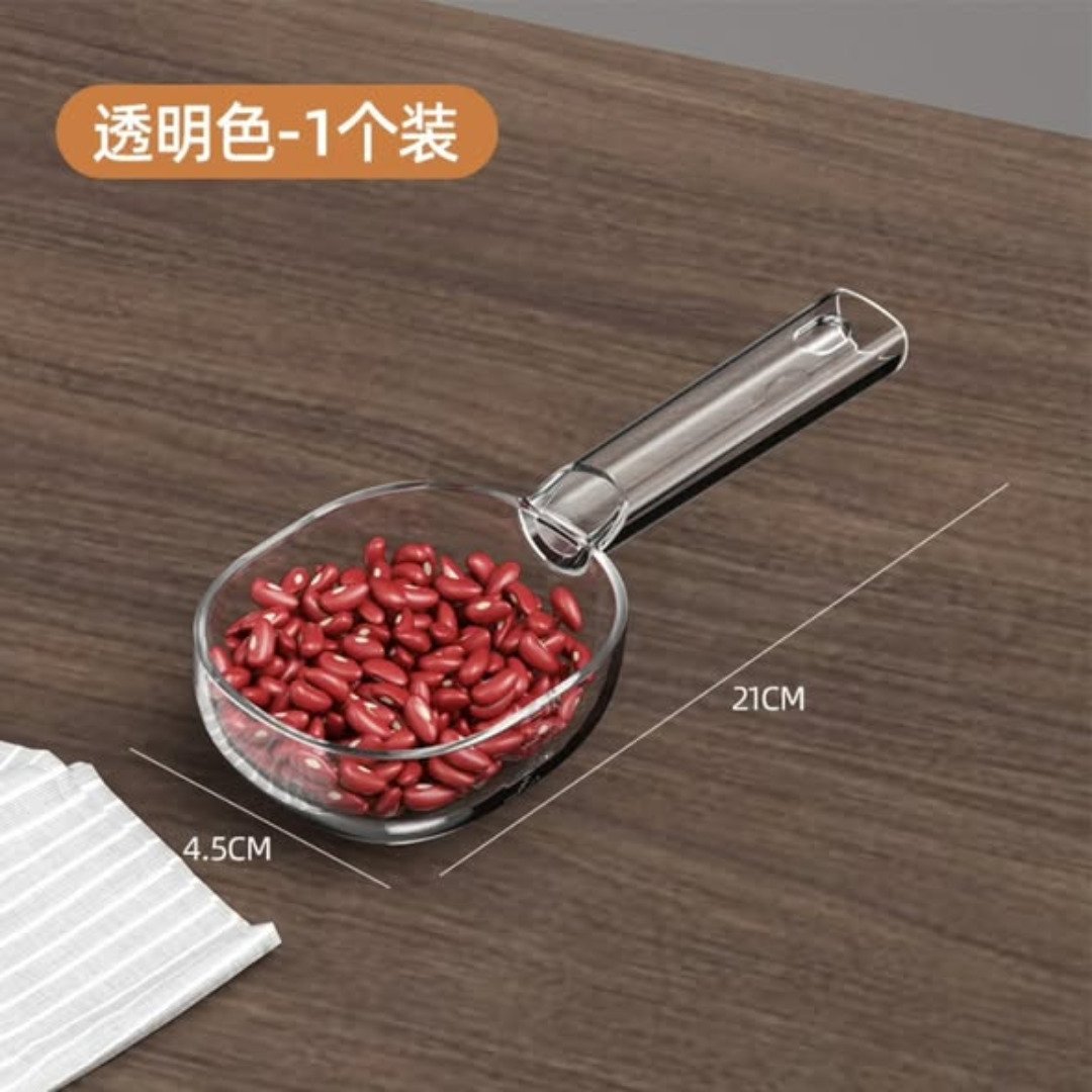 3 Pcs Acrylic scoop with a long handle