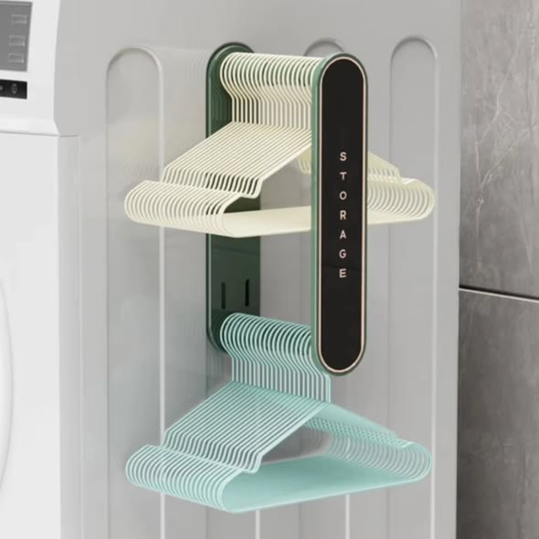 Retractable Hanger Storage Shelf