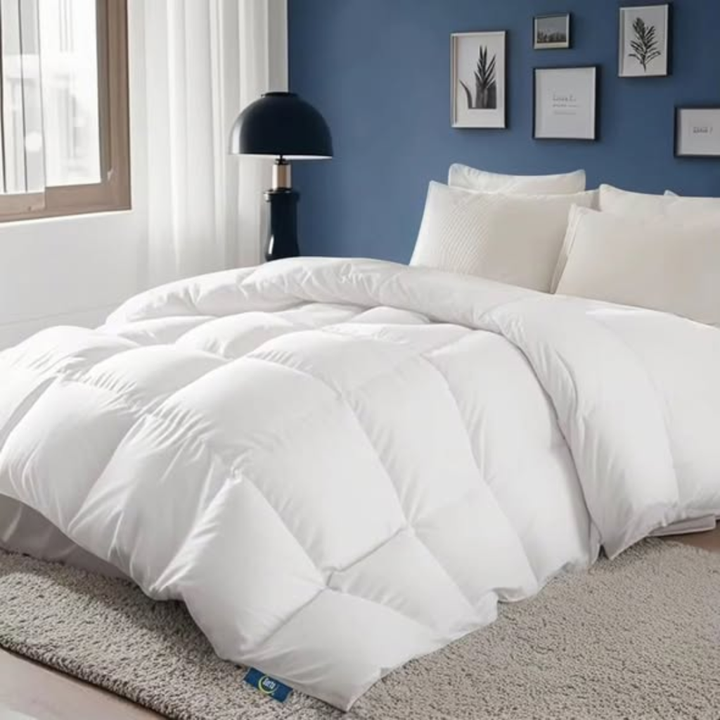 White Goose Cotton Premium Fluffy Duvet