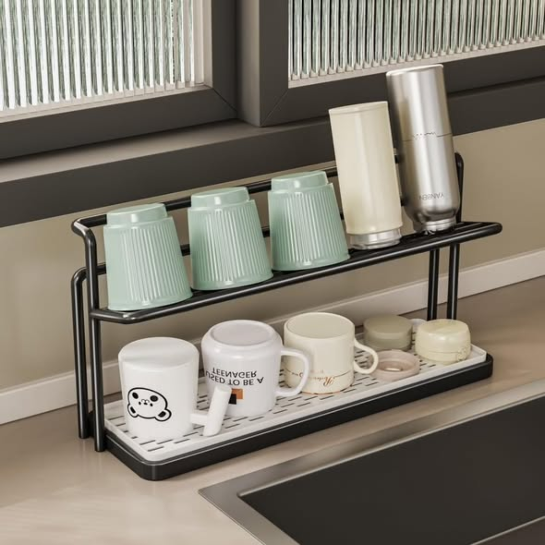 Double-Layer Storage Rack