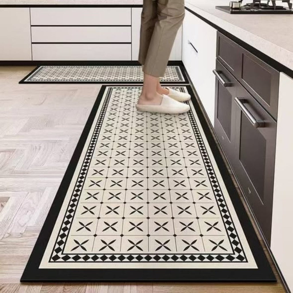 Rubber Bottom Anti-Slip Kitchen Mats