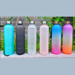 BPA Free 1L Motivation Water Bottle