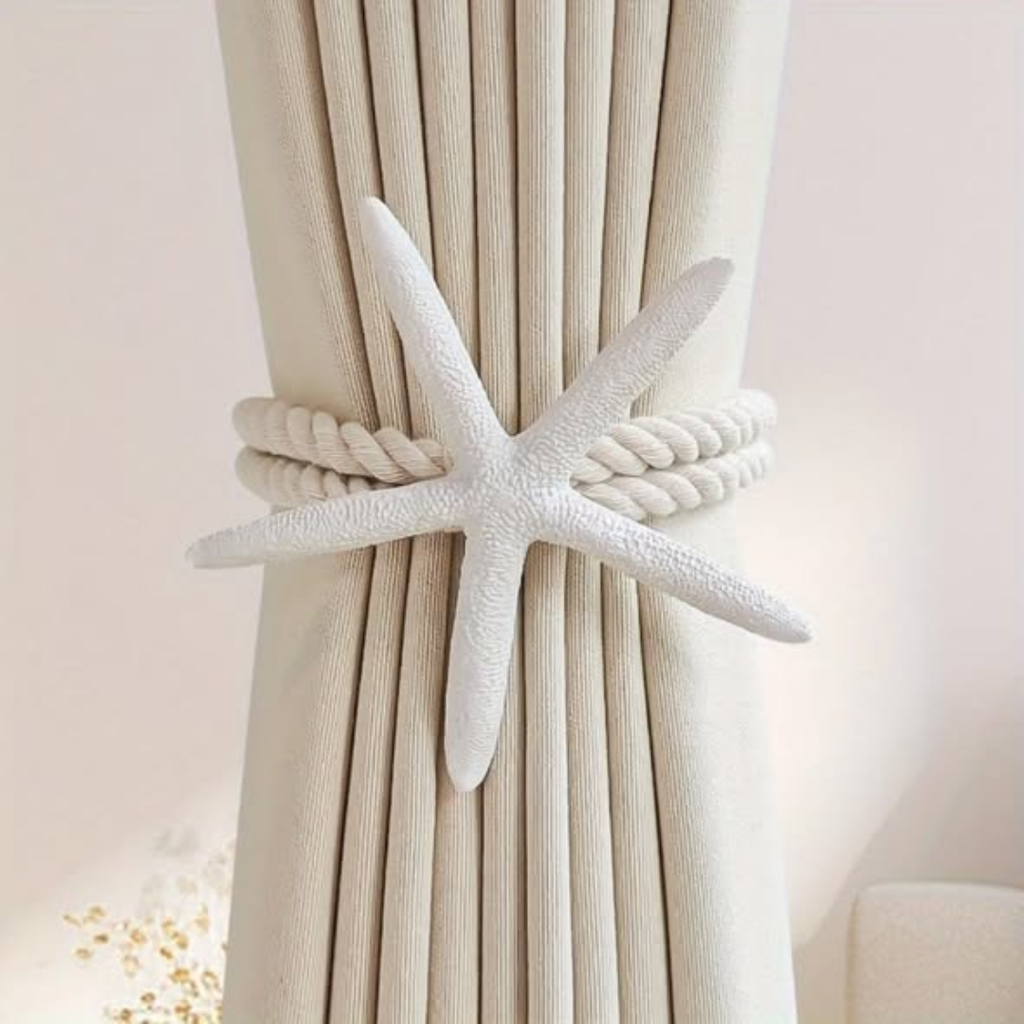 Adjustable Boho Curtain Tiebacks